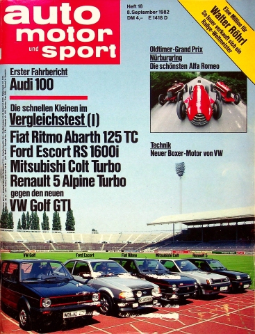 Deckblatt Auto Motor und Sport (18/1982)
